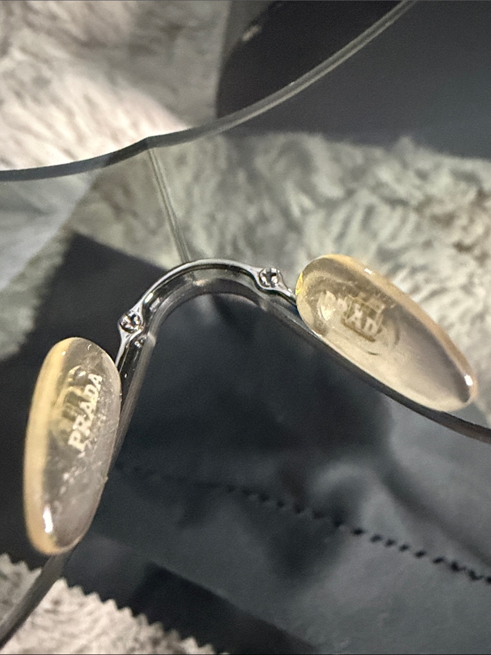 Prada unisex Black/Brown Gradient Shield Sunglasses - Picture 8 of 14